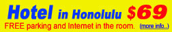 Hotel Honolulu free parking